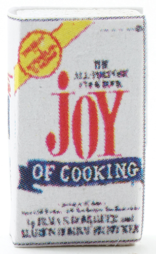 Dollhouse Miniature Joy Of Cooking Book Dollhouse Miniature Joy Of Cooking Book